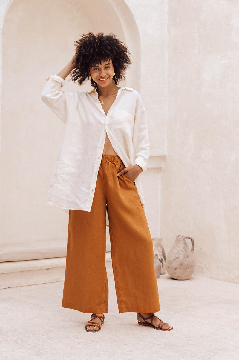 SUMMER Pants - Ochre - ROVE