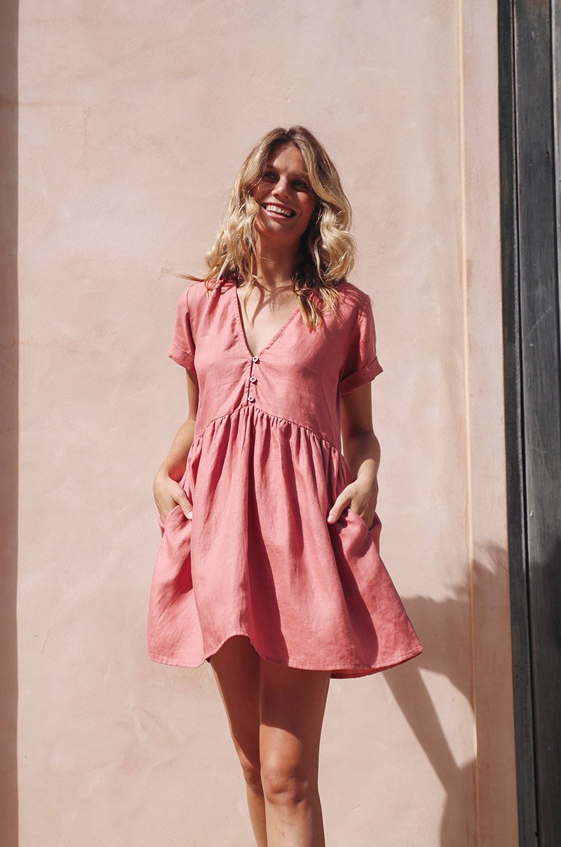 Dark blush SUNCHASER Dress - ROVE Designs